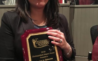 MHBA President, Jessica Quincosa, Receives MSBA’s Leadership Academy 20/20 Alumni Award